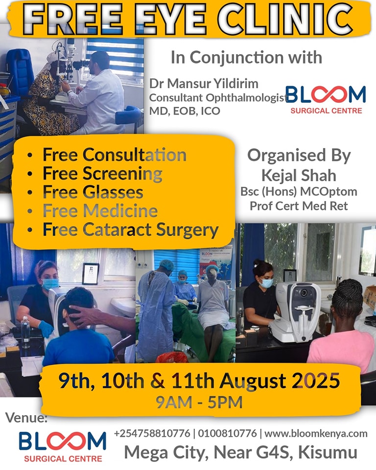 Mega City Free Eye Clinic August 2025