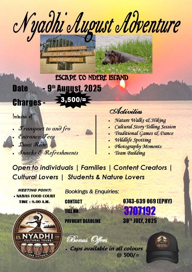 Nyadhi August Adventure: A Cultural Escape to Ndere Island